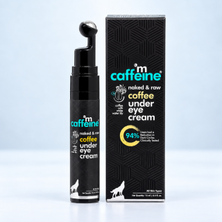 mCaffeine Naked & Raw Coffee Under Eye Cream – 15 ml