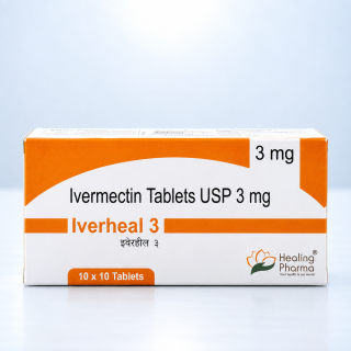 Iverheal 3 – Ivermectin 3 mg Tablets